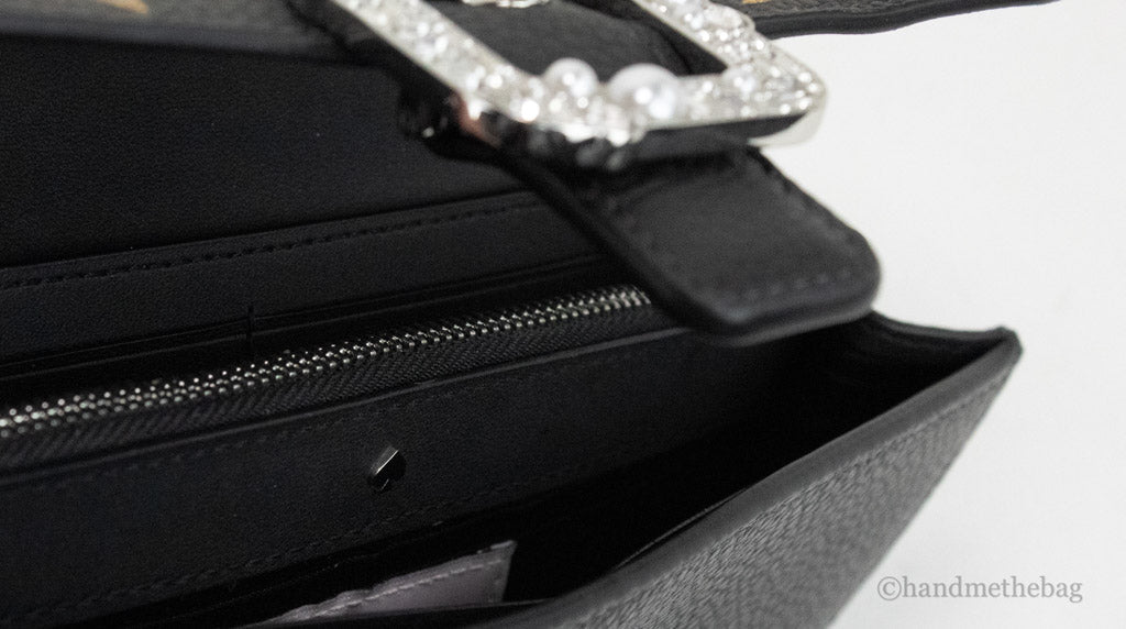 Kate Spade X Disney Black Minnie Mouse Wallet Crossbody